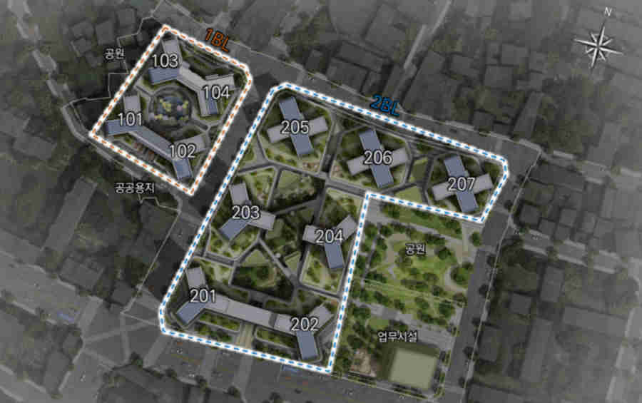 일산역더넥스트 배치도